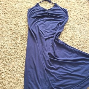 Womens Abercrombie & Fitch tie-back halter dress